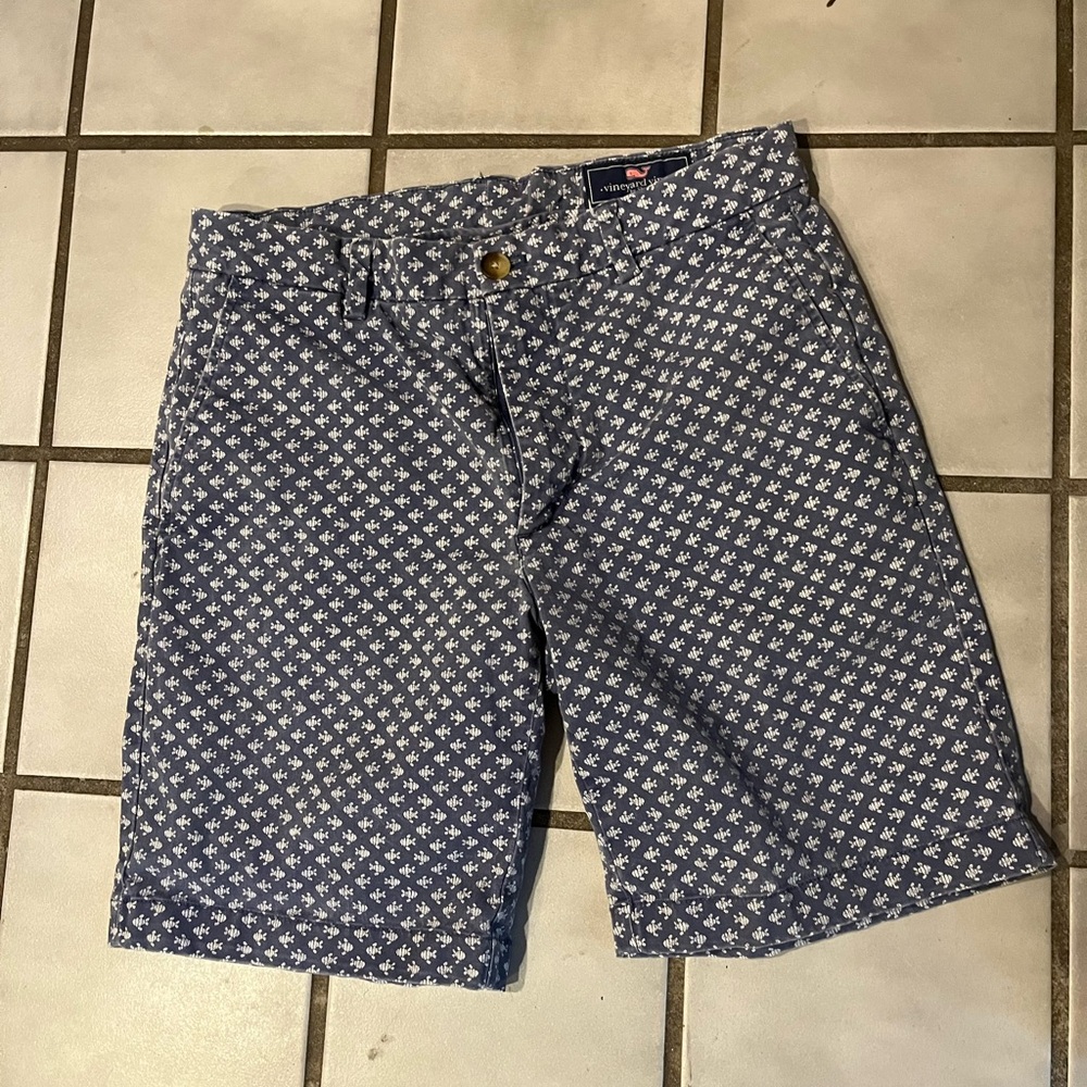 Vineyard Vines Breaker Shorts Fish Print 30